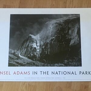 Ansel Adams In The National Parks - Half Dome, Blowing Snow, Yosemite National